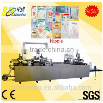 Hot Sale CE Approved China Manufactuere PVC and Paper Card Blister Packing Machine for Nipple