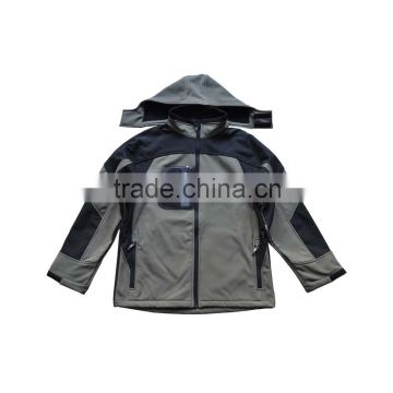 Man softshell jacket outdoor clothing