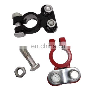 Car Battery Terminal Clamp Clips Disconnect Switch Screw Connector Link kits