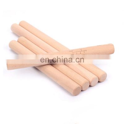 2021 Hot Selling Small Food Grade High Quality Dough Mini Kids Wooden Rolling Pin