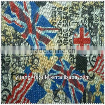 Flag pattern fabric