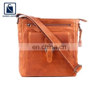 Latest Design Hot Sale Leather Custom Crossbody Sling Bag for Women