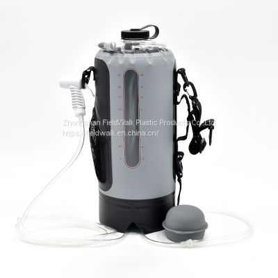 Wholesale 12L Outdoor Camping Hiking Camping Portable Shower Bag