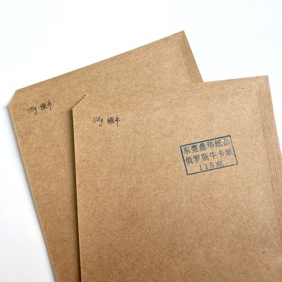 For Packaging Russian Cardboard Kraft Liner Paper All Wood Pulp