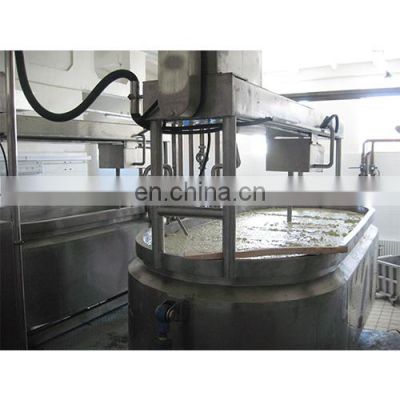 Pasteurizer cheese vat for processing milk, yoghurt, fruit juice
