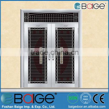 BG-SS9046 Double stainless steel glass entry doors knocker