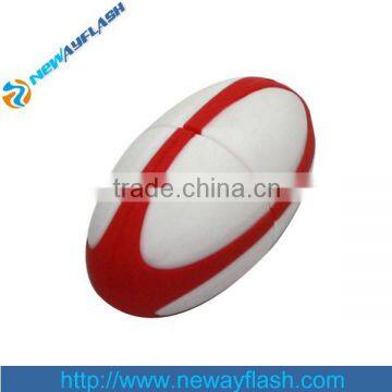 Rugby footabll shape 64gb usb 3.0 flash drive