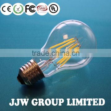Manufacture supply filament lamp a60 b22 led 8w frosted milky filament filament lamp candle