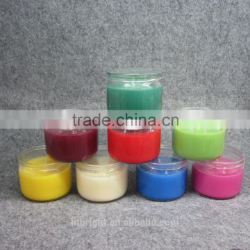 glass cup candles