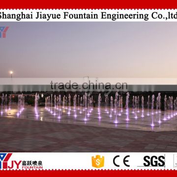 Lighted Underground Dry Fountain Water Play Fountain