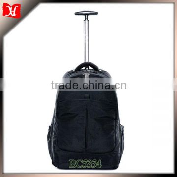 Hot selling cheap trolley laptop backpack with trolley