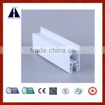 Huazhijie pvc material pvc window frames for house