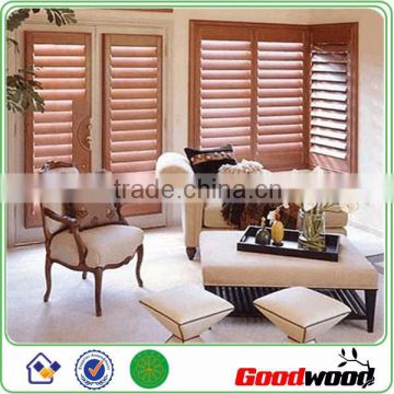 Indoor Specialty Circle Wooden Plantation Basswood Shutter