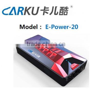 Carku E-power-20 12v multifucation mini lithium battery jump starter with led light