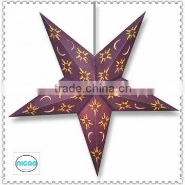 Paper Star Lantern for party and wedding decoration