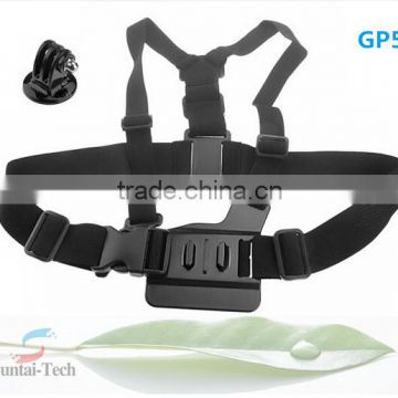 Top sale gopros accessories A model gopros chest band with tripod mount, for Go Pro He ro 4 3+/3/2/1,GP58