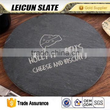 Cheap Black Slate Plates Natural Stone Plate For Kitchen