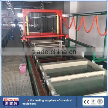 ShuoBao zinc plating line with 12v high frequency electroplating rectifier