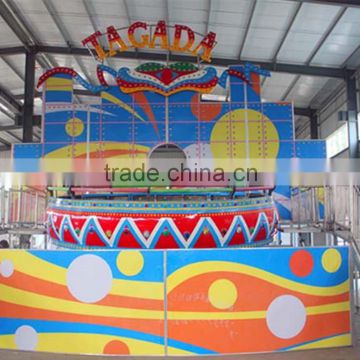 Crazy Amusement Park Equipment Disco Tagada Fairground Rides For Sale