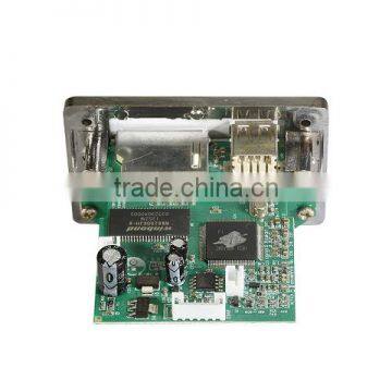 Customizable wam usb/sd/aux fm mp3 mp5 decoder module