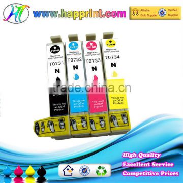 OEM ink cartridge compatible for Epson T0731 T0732 T0733 T0734 for Epson 4900 ink cartridge