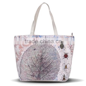 Linen Cotton Female Women Canvas Big Size Shopping Tote Bag