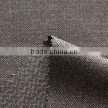 Polyester Herringbone Fabric with Laminated 150D