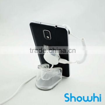cellphone security display sensor with alarm and charging