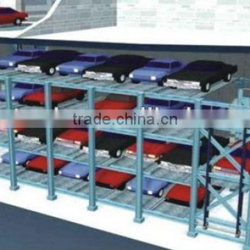 Mechanical steel structure for car parking