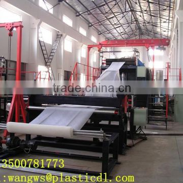 Filtering net production line and technology