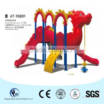 Chinese dragon luck symbol outdoor playground equipment for kids