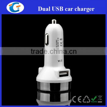 3.1 Amp Dual USB Car Charger for Apple and Android Devices