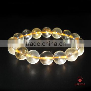 Citrine quartz stone, Citrine bracelets , Citrine stone bracelet grade AAA,