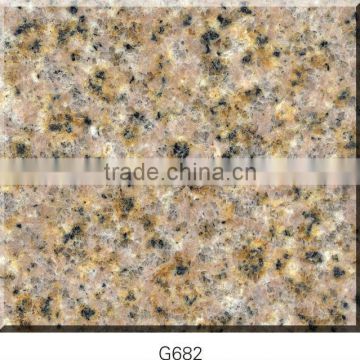 Chinese G682 yellow granite slabs