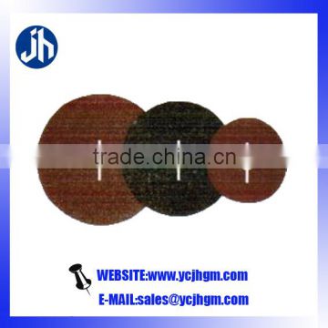 industrial abrasive fiber disc for metal or nonmetal