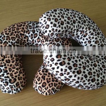 Best Selling U-Shape Pillow,Leopard Print Memory Foam Pillow, SH-U402A Memory Foam Pillow