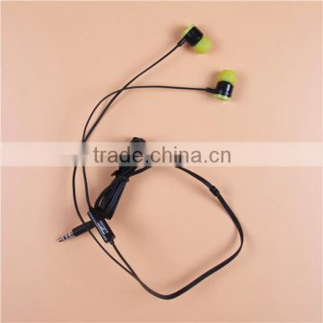 Factory Wholesale Wired In Ear Mobile Earphone with Mic