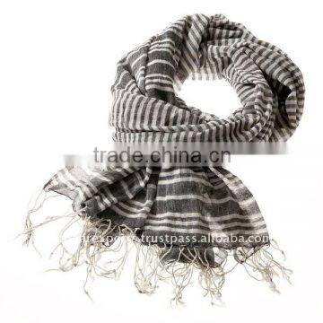 cotton stripes scarves