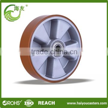 pu wheel with aluminum center 100-300mm