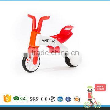 3 Wheel No Pedal Plastic Balance Bikes