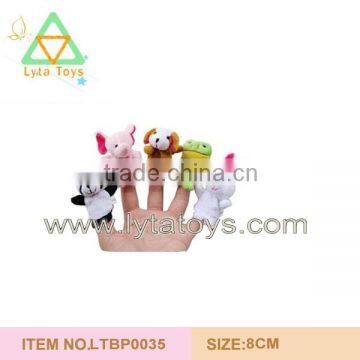 Cute Style Promotional Kids Finger Puppet For American