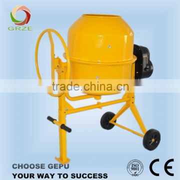 Electric Portable Mini Cement Mixer with Wheel Operation