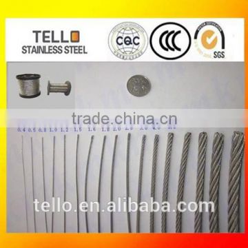 12.0mm stainless steel wire rope