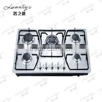 2016 Home kitchen appliances blue flame 5 burner gas stove