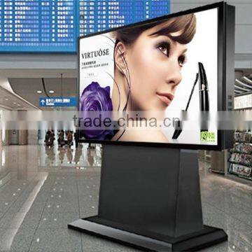 Smart wifi shopping mall supermarket floor stand 55 inch advertisment lcd ad player