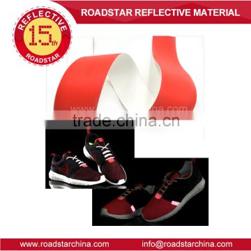 reflective leather in PU backing with competitive price for shoes