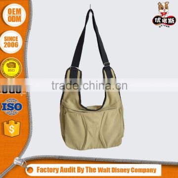 Chinese manufacturer long strap oem & custom single hanging shoulder bag
