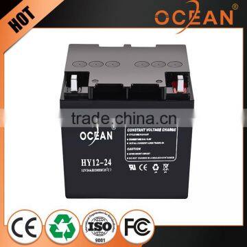 Professional stylish 12V cheap 24ah dry cell battery ups