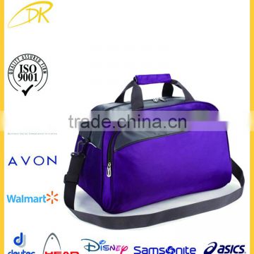 ISO9001 audit factory leisure small travel bag, carry to go sports travel bag