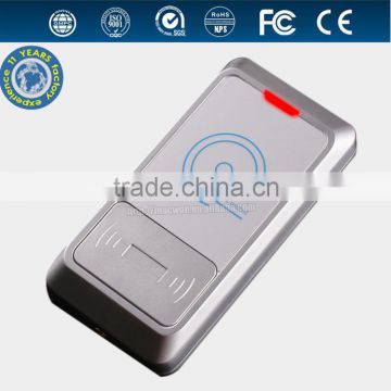 New Metal rfid access control card reader for office apartment use 125KHZ 13.56MHZ